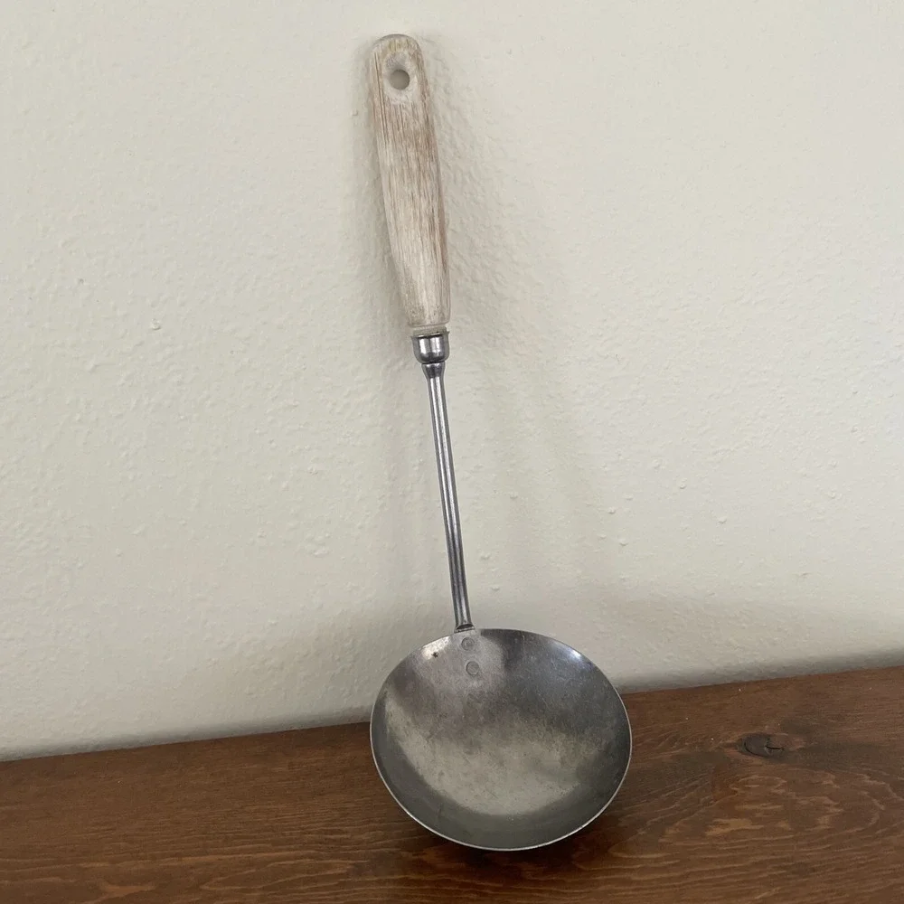 Vtg EKCO Eterna Wood handle‎ 10